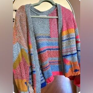 Vibrant Multicolor Women's Cardigan